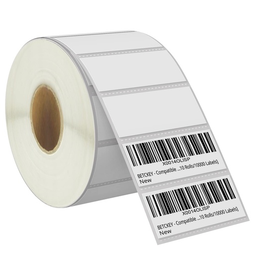 Barcode Stickers 50 x 25mm